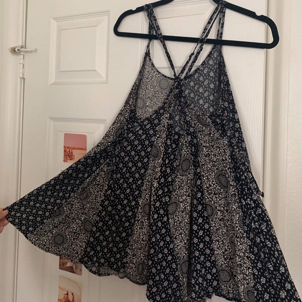 Black and white romper, En Creme Urban Outfitters
